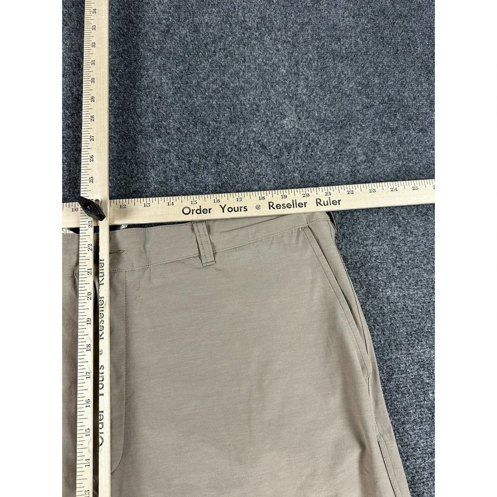 Faherty Shorts Mens 42 Beige All Day Lightweight Stretch Casual Drawstring